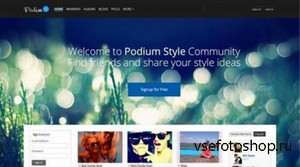 WebHive - Podium Theme for SocialEngine 4.6.x