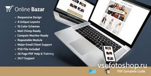 ThemeForest - Online Bazar - Responsive E-mail Template - RIP