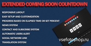 CodeCanyon - Extended Coming Soon Countdown v1.6.9.2