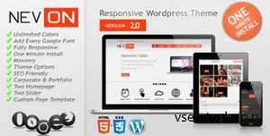 ThemeForest - Nevon v2.0 - Responsive Business Portfolio Theme