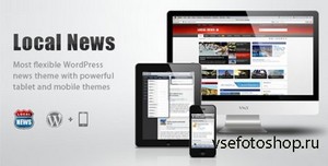ThemeForest - Local News v1.3 - WordPress News Theme with Mobile Version