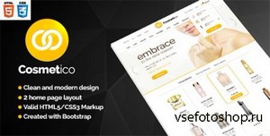 ThemeForest - Cosmetic - Modern Beauty Shop Template - RIP