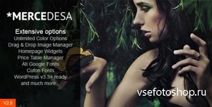 ThemeForest - Mercedesa v2.0 - Business & Portfolio WordPress Theme