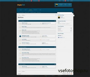 Xenique - Imperial - Skin for XenForo v1.1.5 XML