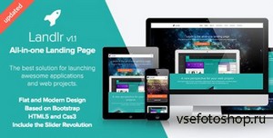ThemeForest - Landlr v1.0 - The All-in-One Landing Page - Bootstrap - FULL
