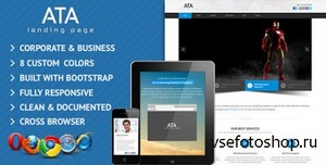 ThemeForest - Ata - Business/Corporate Landing Page Template - RIP