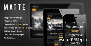 ThemeForest - Matte - Responsive HTML5 Template - RIP