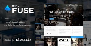 ThemeForest - Fuse - Portfolio and Creative Agency Template - RIP