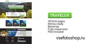 ThemeForest - Travelux - Template for Travel or Hotel Business - RIP