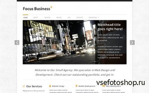 WrapBootstrap - Focus Business