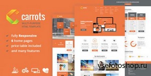 ThemeForest - Carrots - Multipurpose Responsive HTML Template - RIP