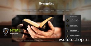 ThemeForest - Evangelist - Church HTML Theme - RIP