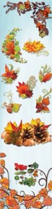 Scrap Set - Beautiful Autumn Season PNG Files 