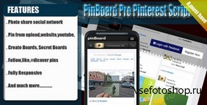 CodeCanyon - pinBoard - Pro Photo Sharing Social Engine - RIP