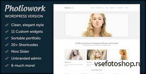 ThemeForest - Pholiowork v1.4 - WordPress Theme