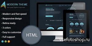 ThemeForest - Modern Theme - Responsive HTML5 Retina Template - RIP