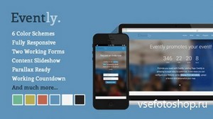 Mojo-Themes - Evently - Responsive Event Landing Page - RIP