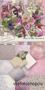 Scrap Set - Midsummer Moments PNG and JPG Files