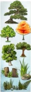 Trees PNG Files