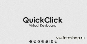 CodeCanyon - QuickClick - Virtual Keyboard - RIP