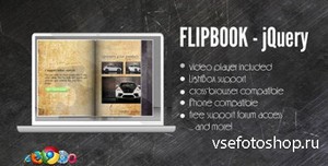 CodeCanyon - FlipBook - jQuery powered - /w Media Gallery