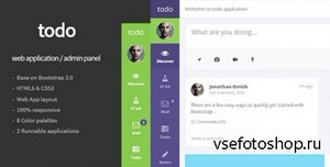 ThemeForest - todo - Web Application and Admin Panel Template - RIP