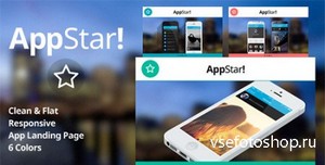 ThemeForest - AppStar - Responsive App Landing Page - RIP