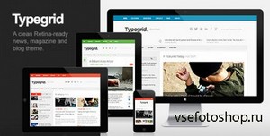 ThemeForest - Typegrid v1.1 - Responsive News & Magazine Theme