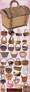 Scrap Set - Basketry PNG Files