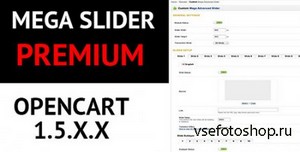 CodeCanyon - Mega Slider - Opencart Module - RIP