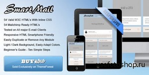 ThemeForest - SmartMail - 108 Responsive Email Templates - RIP