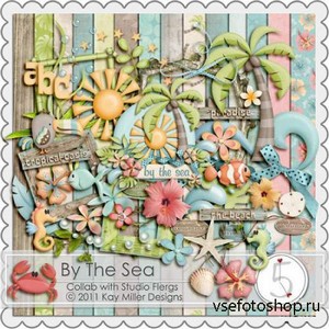 Scrap Kit - By The Sea PNG and JPG Files