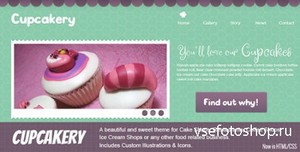 ThemeForest - Cupcakery HTML v2.1 - Site Template - FULL