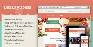 ThemeForest - BeautyPress v1.3 - Responsive WordPress Theme