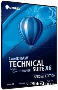 CorelDRAW Technical Suite X6 16.4.0.1280 SP4 Special Edition (2013/ENG/RUS)