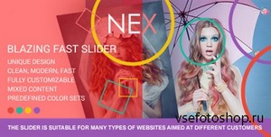 CodeCanyon - Nex - Blazing Fast FullScreen Slider - RIP