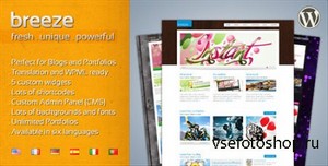 ThemeForest - Breeze v2.5 - Professional Corporate and Portfolio WP