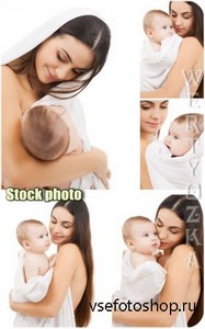    / Mother and Child - Raster clipart