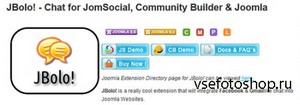 TechJoomla - JBolo v3.0.1 - Chat for JomSocial, Community Builder & Joomla