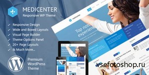 ThemeForest - MediCenter v1.1 - Responsive Medical WordPress Theme