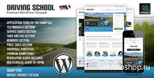 ThemeForest - Driving School v1.3 - WordPress Theme for Small Business