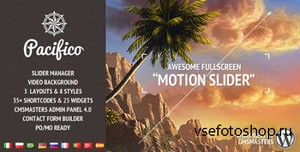 ThemeForest - Pacifico v1.5.3 - Fullscreen wp theme with motion effect
