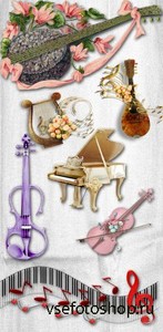 Musical Instruments PNG Files