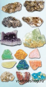 Crystals Minerals PNG Files