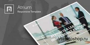 ThemeForest - Atrium - Responsive Corporate One Page Template - RIP