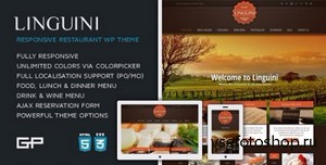 ThemeForest - Linguini v1.7.6 - Restaurant Responsive WordPress Theme
