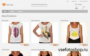 WrapBootstrap - 686Tees Online Store Template - RIP
