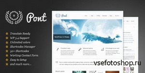 ThemeForest - Pont v1.5 - Multipurpose Wordpress Theme