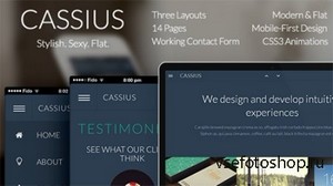 ThemeForest - Cassius - Modern & Flat Multi-Purpose Theme - RIP