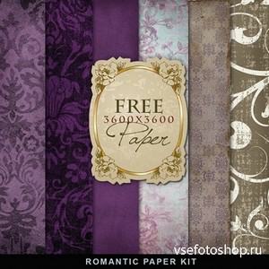 Textures - Romantic Velvet Vintage Papers